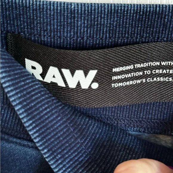 Men's Navy Jogger Pants - Picture 2 of 5